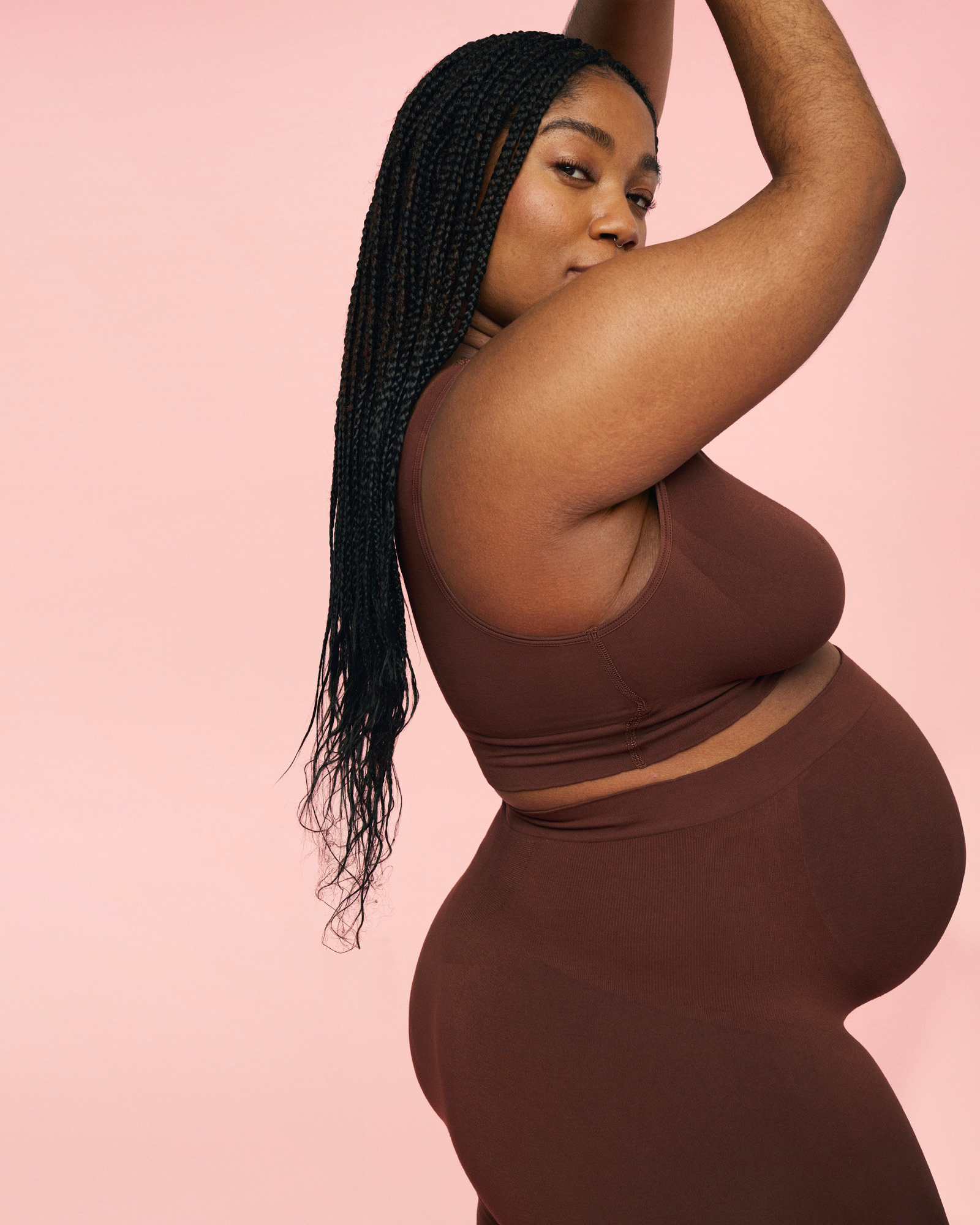 Crossover + leggings set