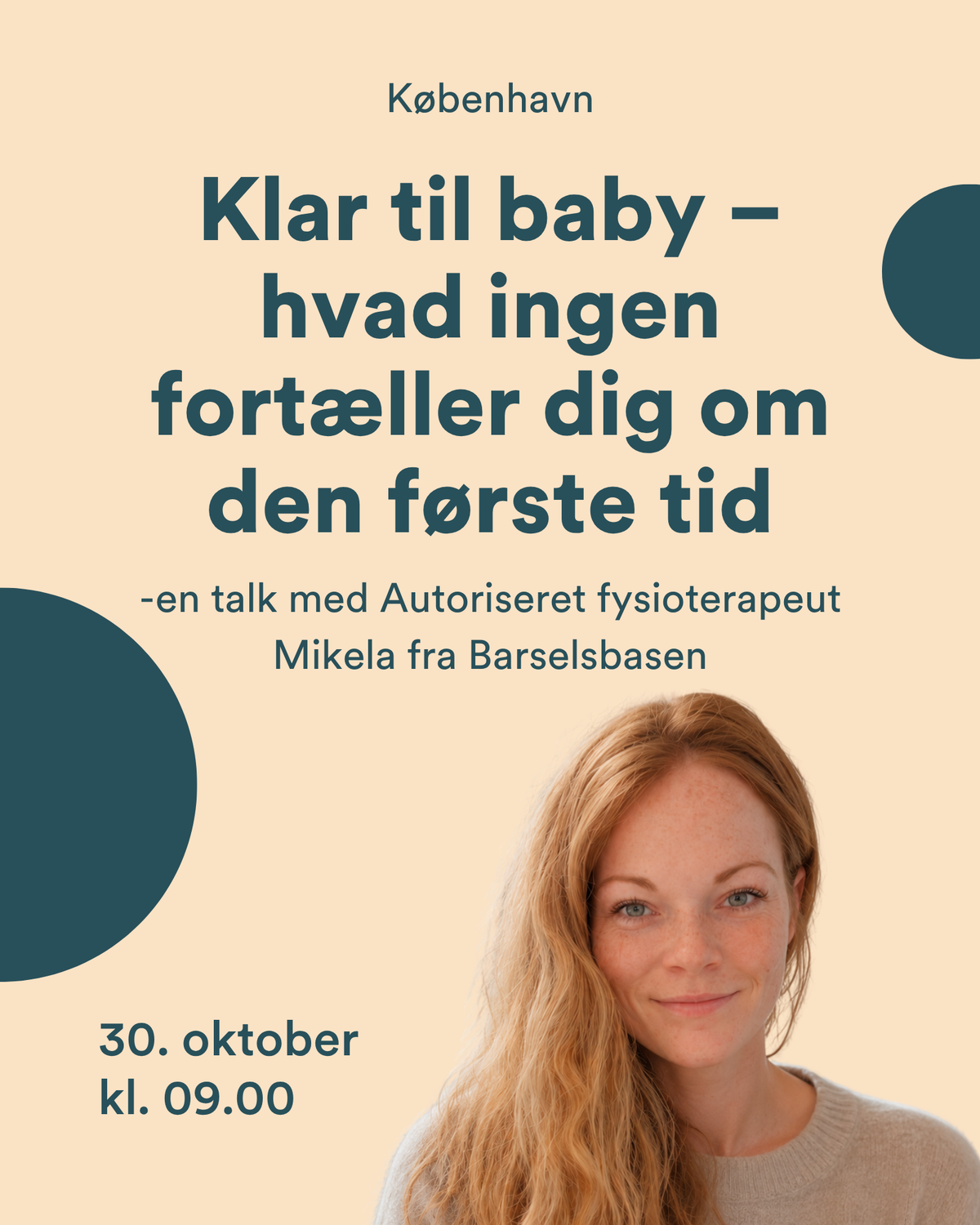 Morning talk - Om den første tid