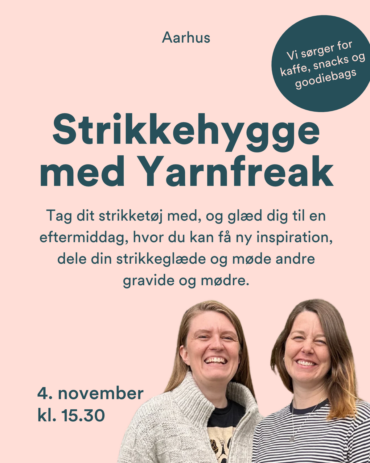 Strikkehygge med Momkind og Yarnfreak