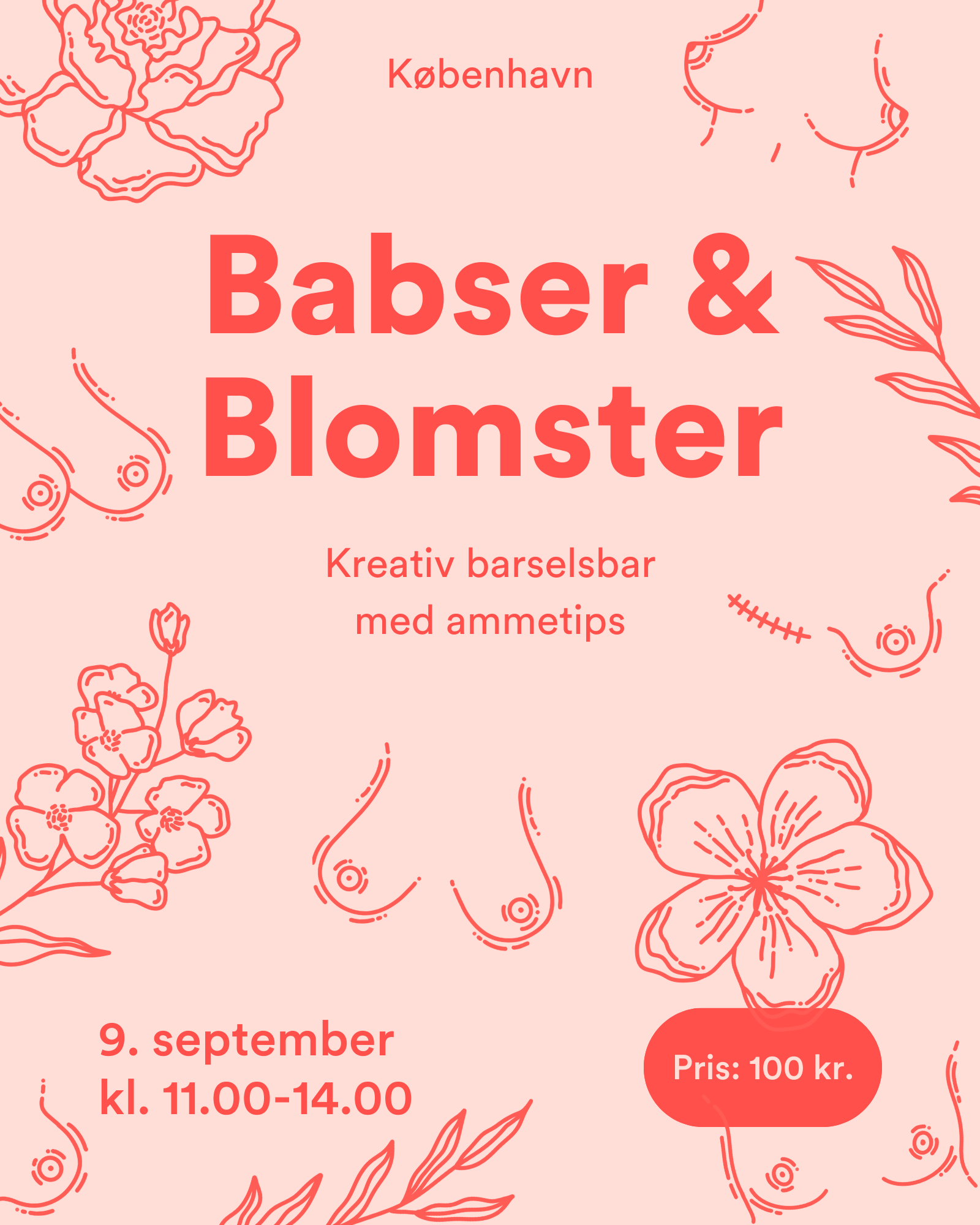 Babser & Blomster - barselsbar på BRUS
