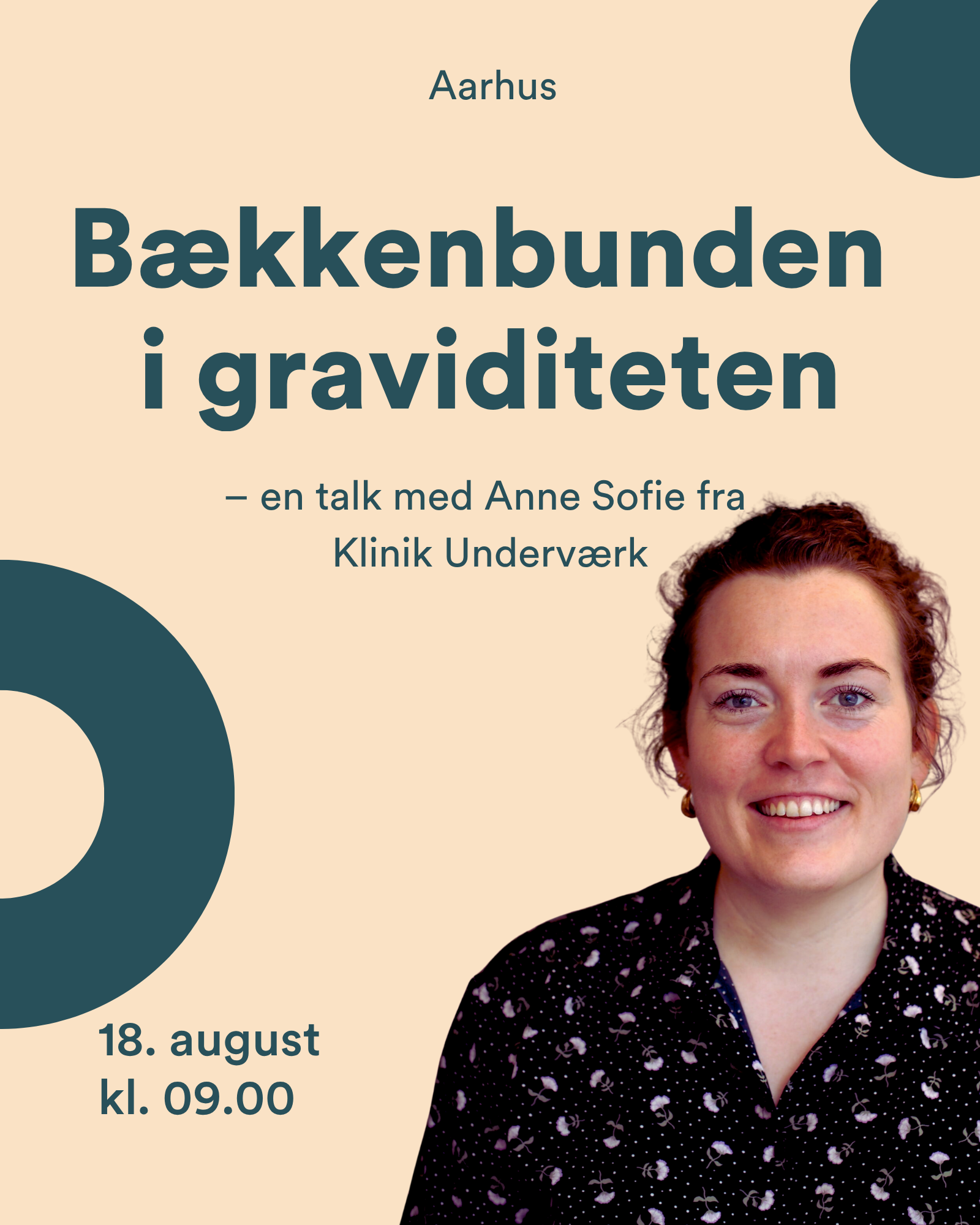 Aarhus: Morning talk - Bækkenbunden i graviditeten