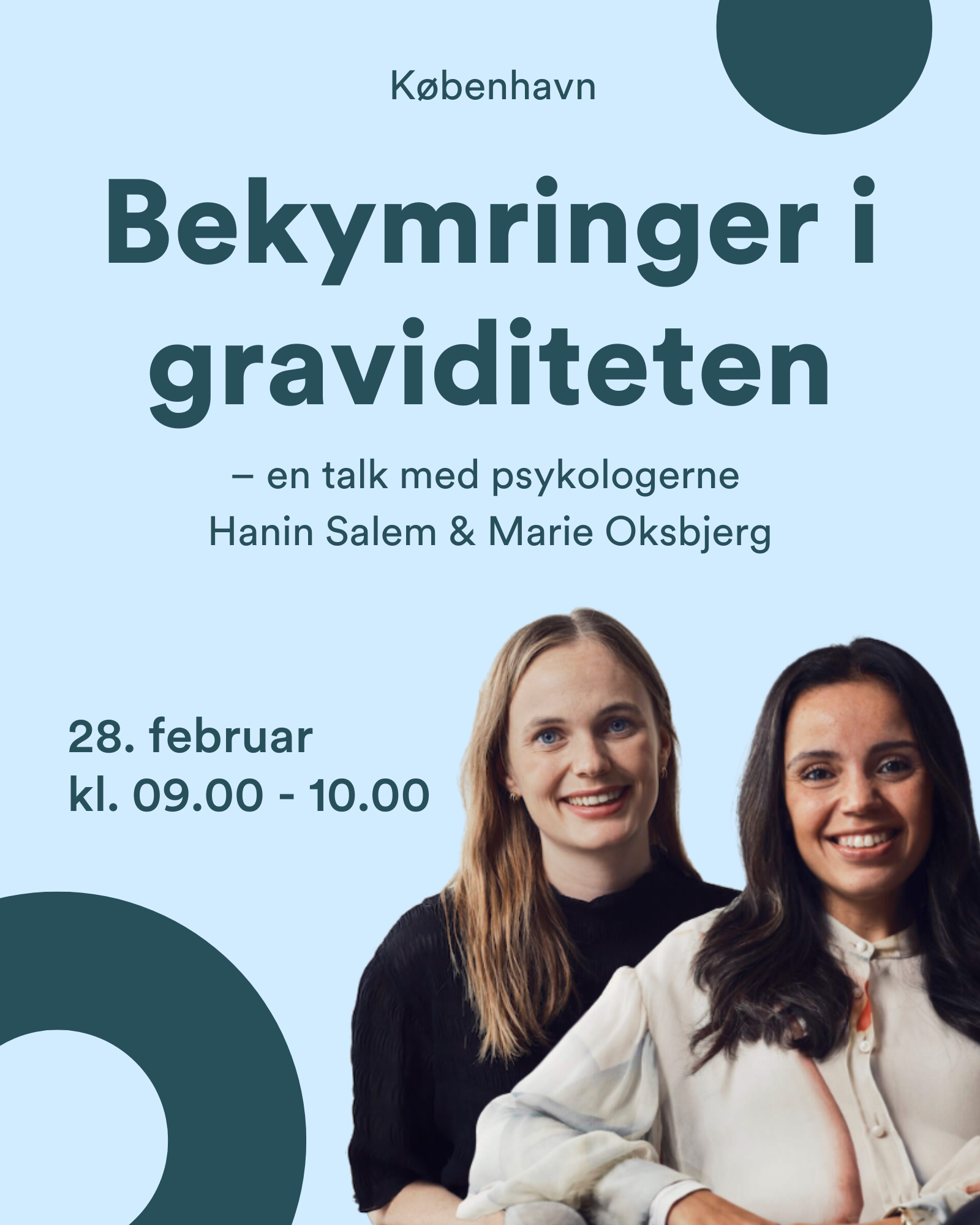 morning talk  - bekymringer i graviditeten