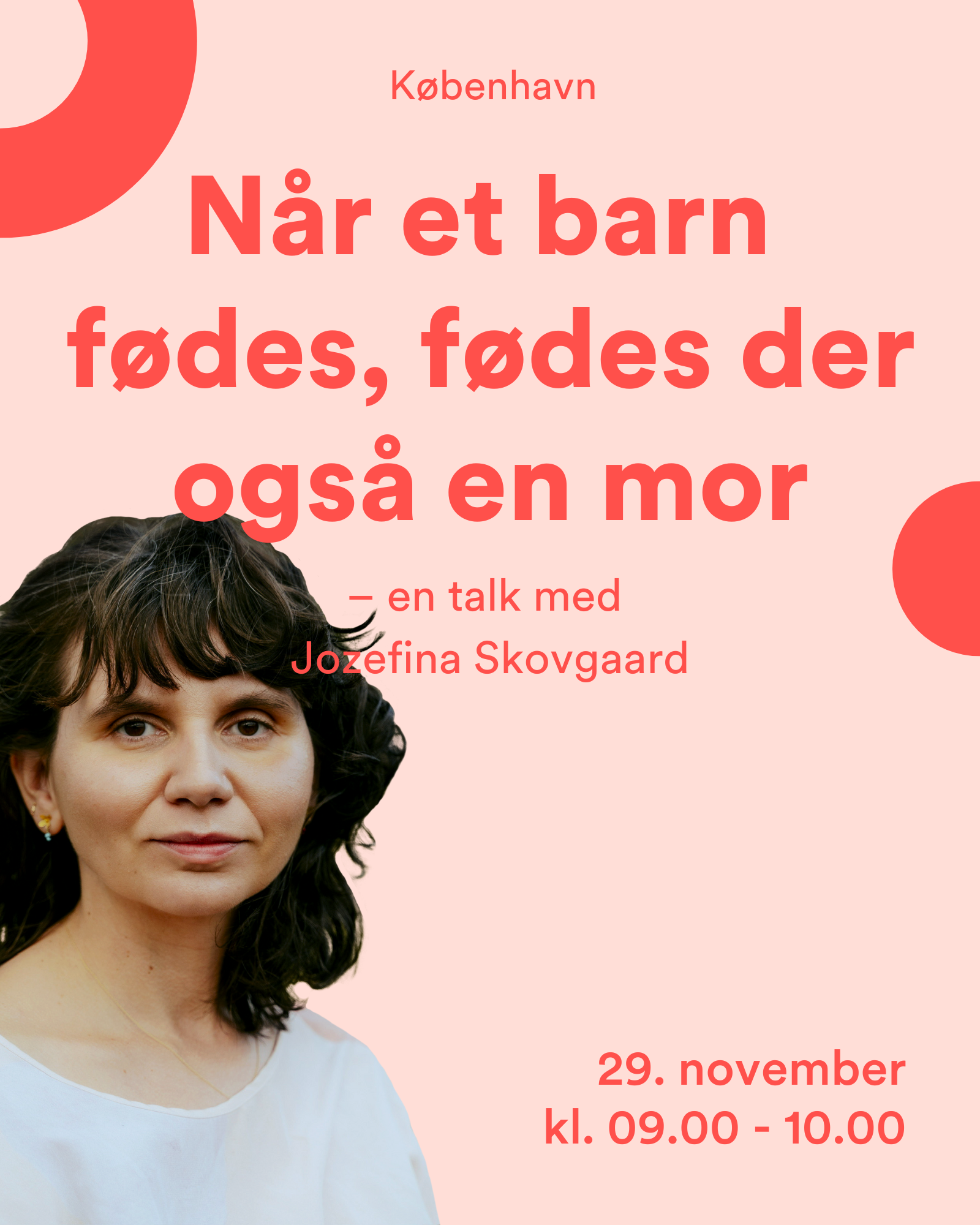 morning talk - når et barn fødes, fødes der også en mor