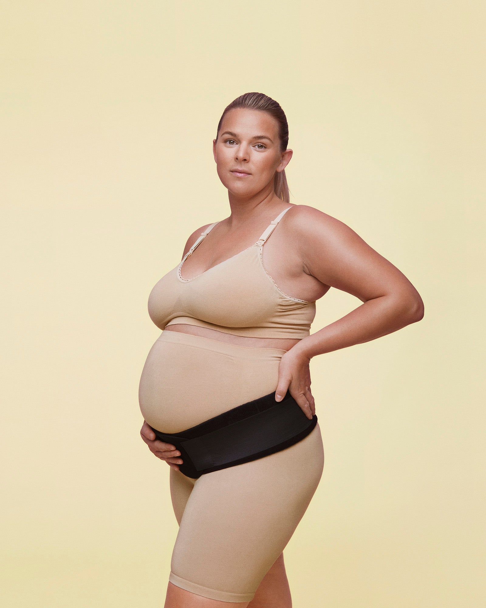 gravidbælte - støtte til mave og bækken
