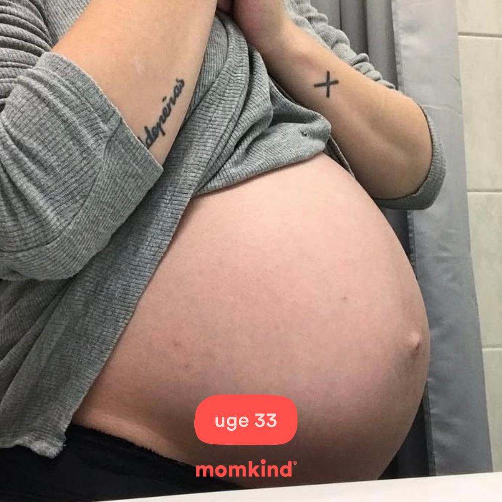 gravid uge 33 billeder