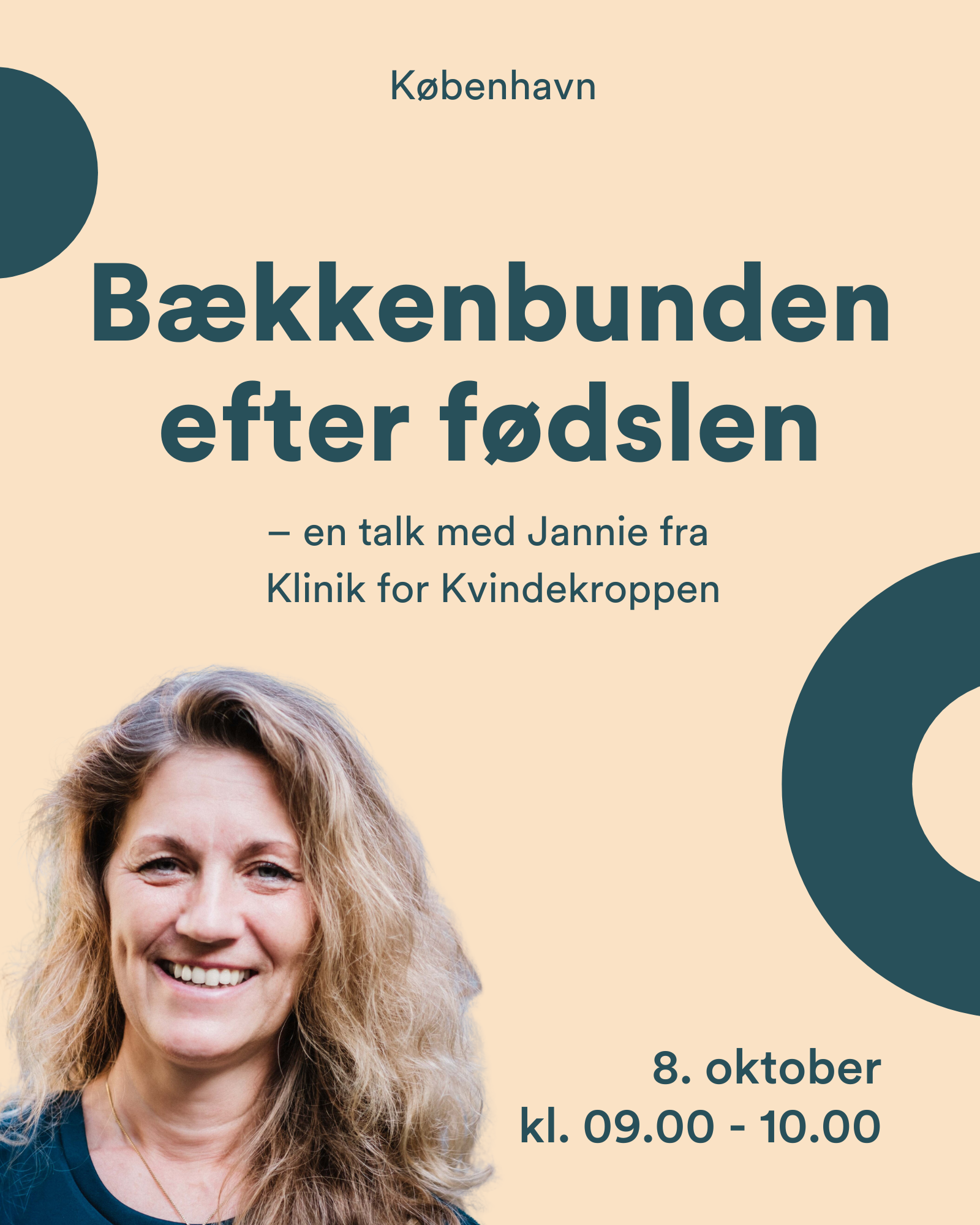 Morning talk - Bækkenbunden efter fødslen