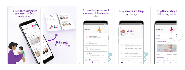 min baby app det første år