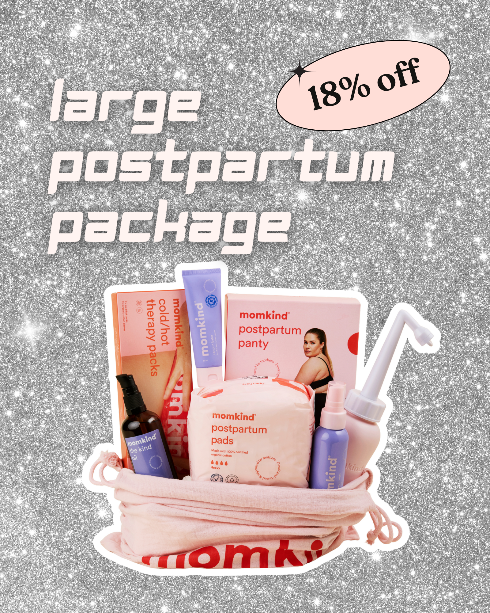 stor efterfødselspakke