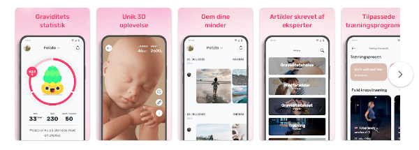 preggers app gravid